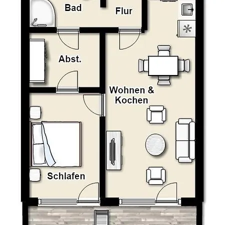 Duenenpark 215 Apartman Binz